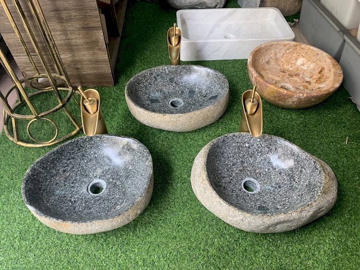 Cách sản xuất chậu Lavabo bằng đá tự nhiên
